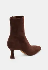 J.HOFFMAN'S Glamor High Heel Boot - Dk Brwn  Suede