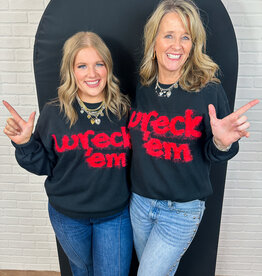 J.HOFFMAN'S - LICENSE **JHOFF ORIGINAL** Wreck Em Baby Sweater