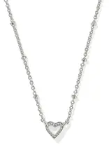 KENDRA SCOTT Mini Ari Heart Satellite Short Pendant Necklace
