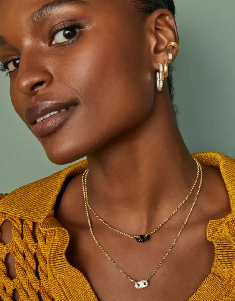 KENDRA SCOTT Bailey Pave Pendant