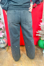 J.HOFFMAN'S Hendrix Hi Rise Baggy Jean - Glamour