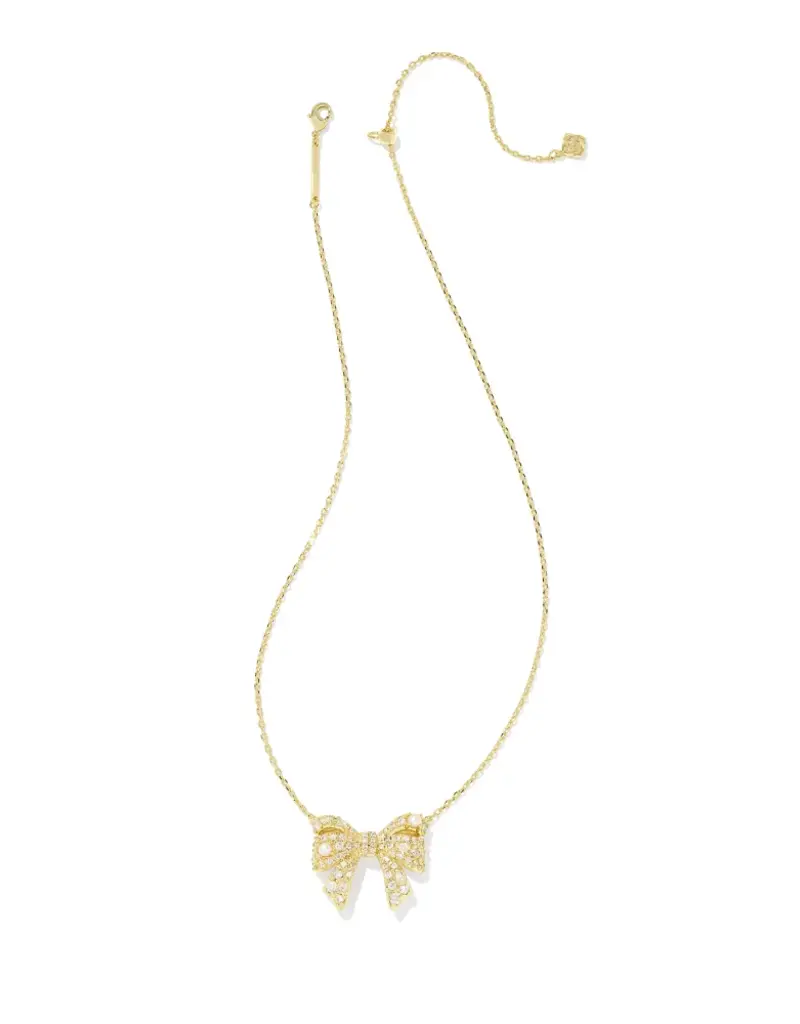 KENDRA SCOTT **RESTOCKED** Krista Bow Short Pendant Necklace