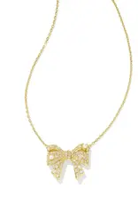 KENDRA SCOTT **RESTOCKED** Krista Bow Short Pendant Necklace