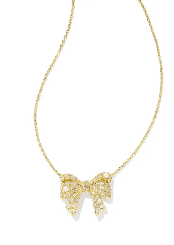 KENDRA SCOTT **RESTOCKED** Krista Bow Short Pendant Necklace
