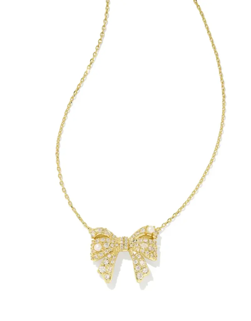 KENDRA SCOTT **RESTOCKED** Krista Bow Short Pendant Necklace
