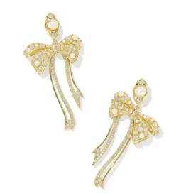 KENDRA SCOTT Krista Bow Statement Earrings