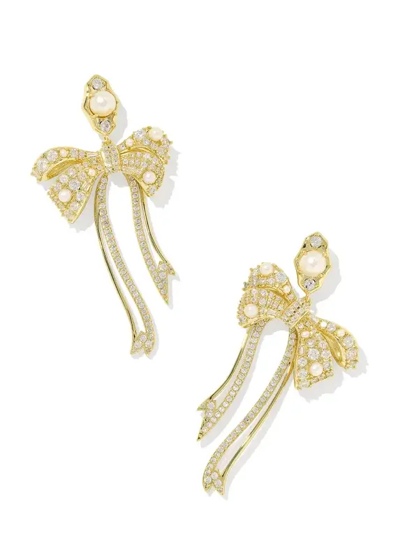 KENDRA SCOTT Krista Bow Statement Earrings