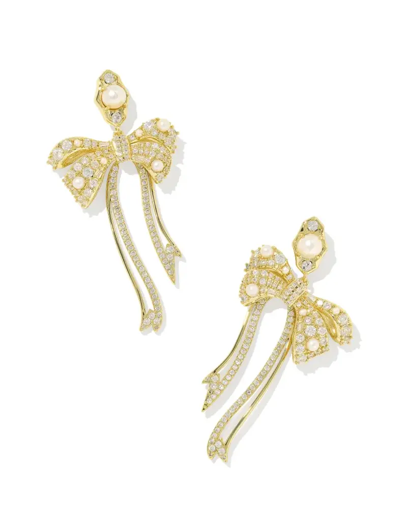 KENDRA SCOTT Krista Bow Statement Earrings