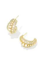 KENDRA SCOTT Krista Hoop Earrings