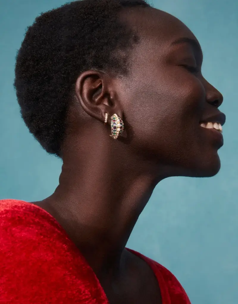 KENDRA SCOTT Krista Hoop Earrings