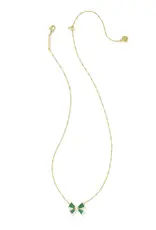 KENDRA SCOTT Blair Bow Small Pendant Necklace