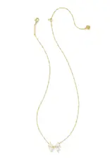KENDRA SCOTT Blair Bow Small Pendant Necklace