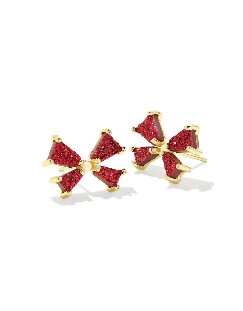 KENDRA SCOTT Blair Bow Small Stud Earrings