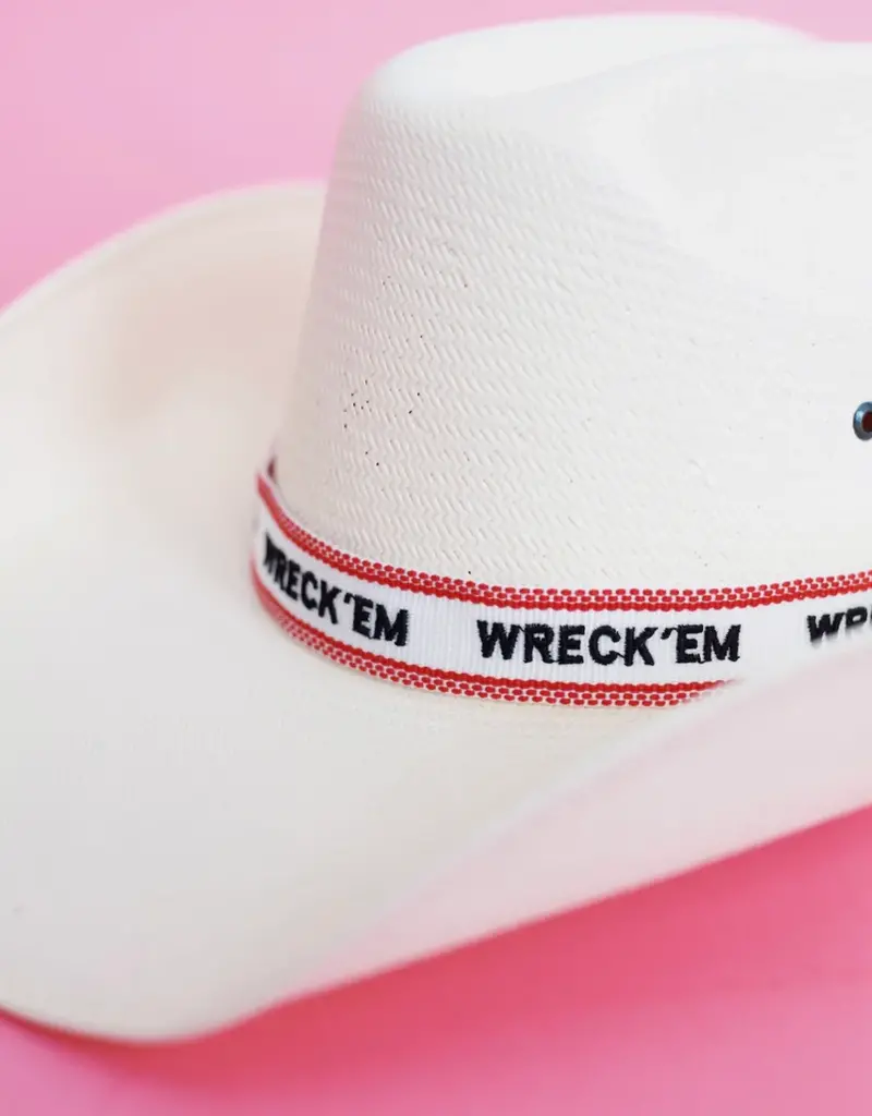 J.HOFFMAN'S Wreck 'Em Woven Hat Band