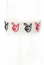 J.HOFFMAN'S Guns Up Woven Bracelet