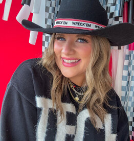 J.HOFFMAN'S Wreck 'Em Woven Hat Band