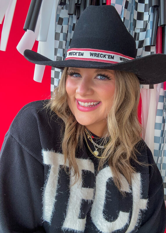 J.HOFFMAN'S Wreck 'Em Woven Hat Band