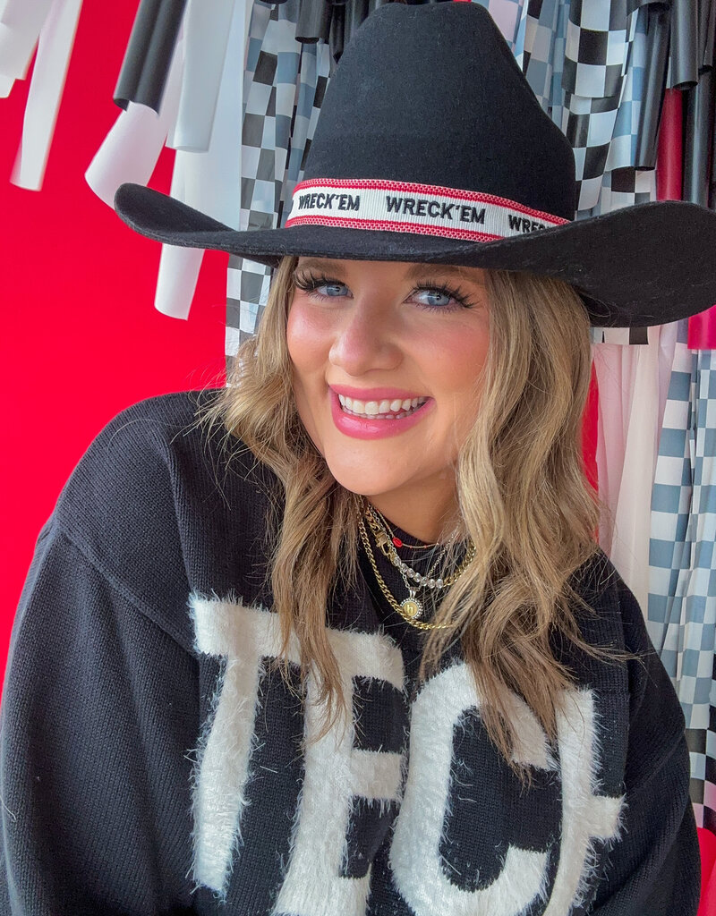 J.HOFFMAN'S Wreck 'Em Woven Hat Band