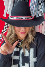 J.HOFFMAN'S Wreck 'Em Woven Hat Band