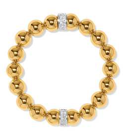 Meridian Stretch Bracelet in Gold