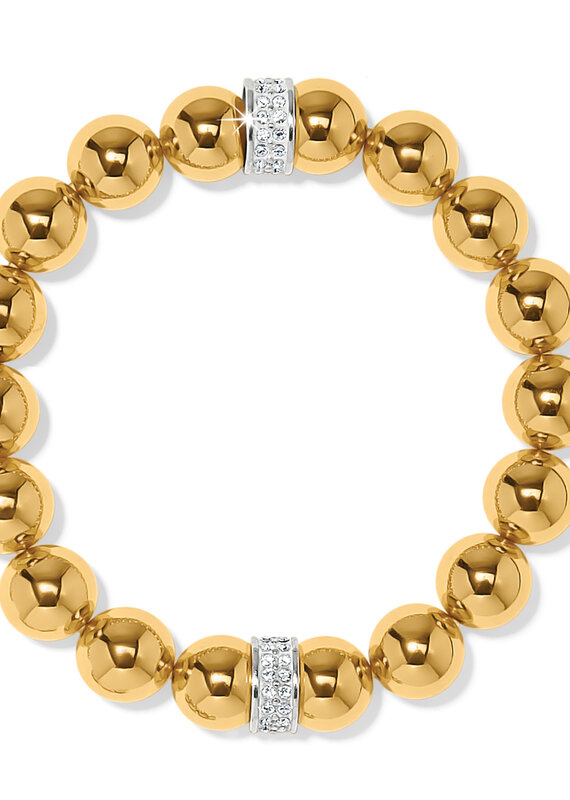 Meridian Stretch Bracelet in Gold