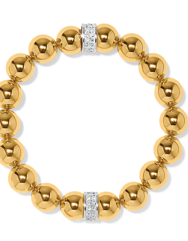Meridian Stretch Bracelet in Gold