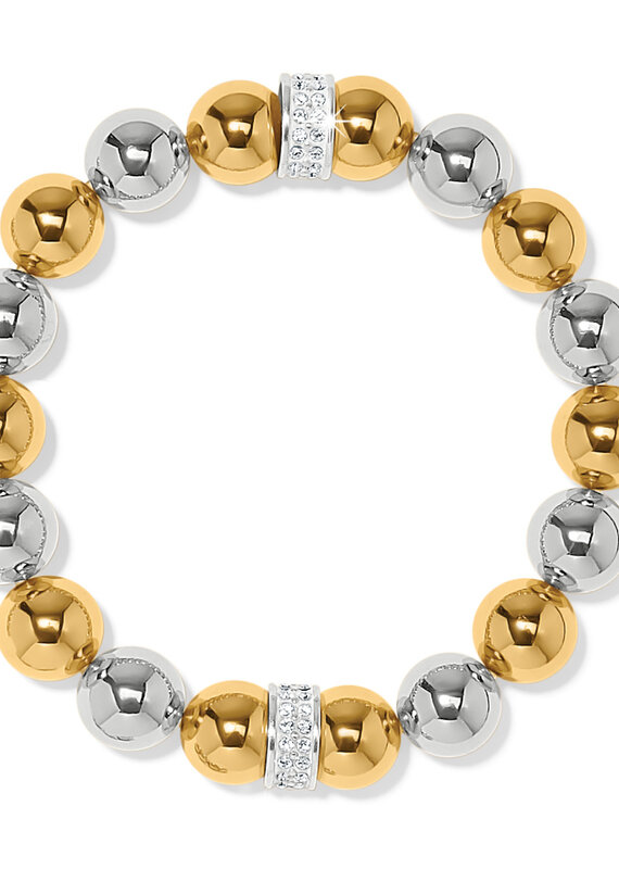 Meridian Stretch Bracelet in Gold/Silver