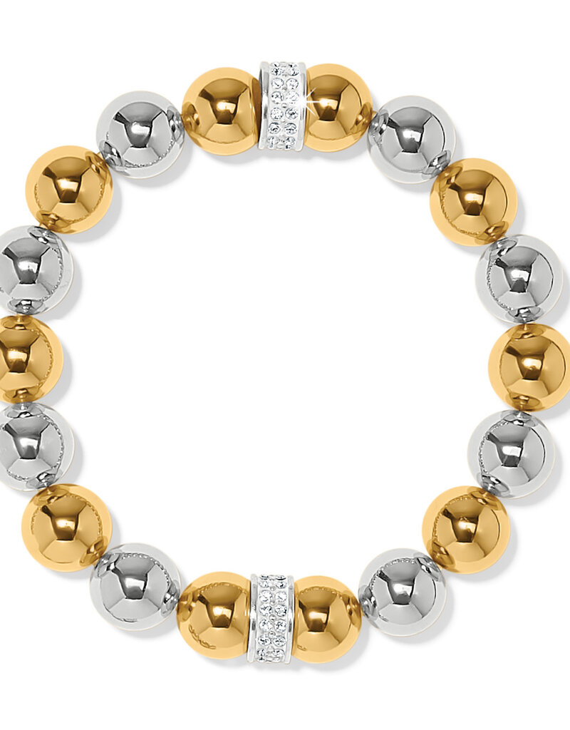 Meridian Stretch Bracelet in Gold/Silver