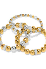 Meridian Stretch Bracelet in Gold/Silver