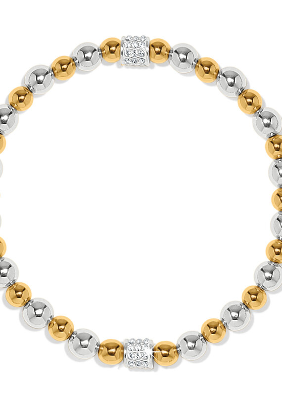 Meridian Petite Stretch Bracelet in Gold/Silver