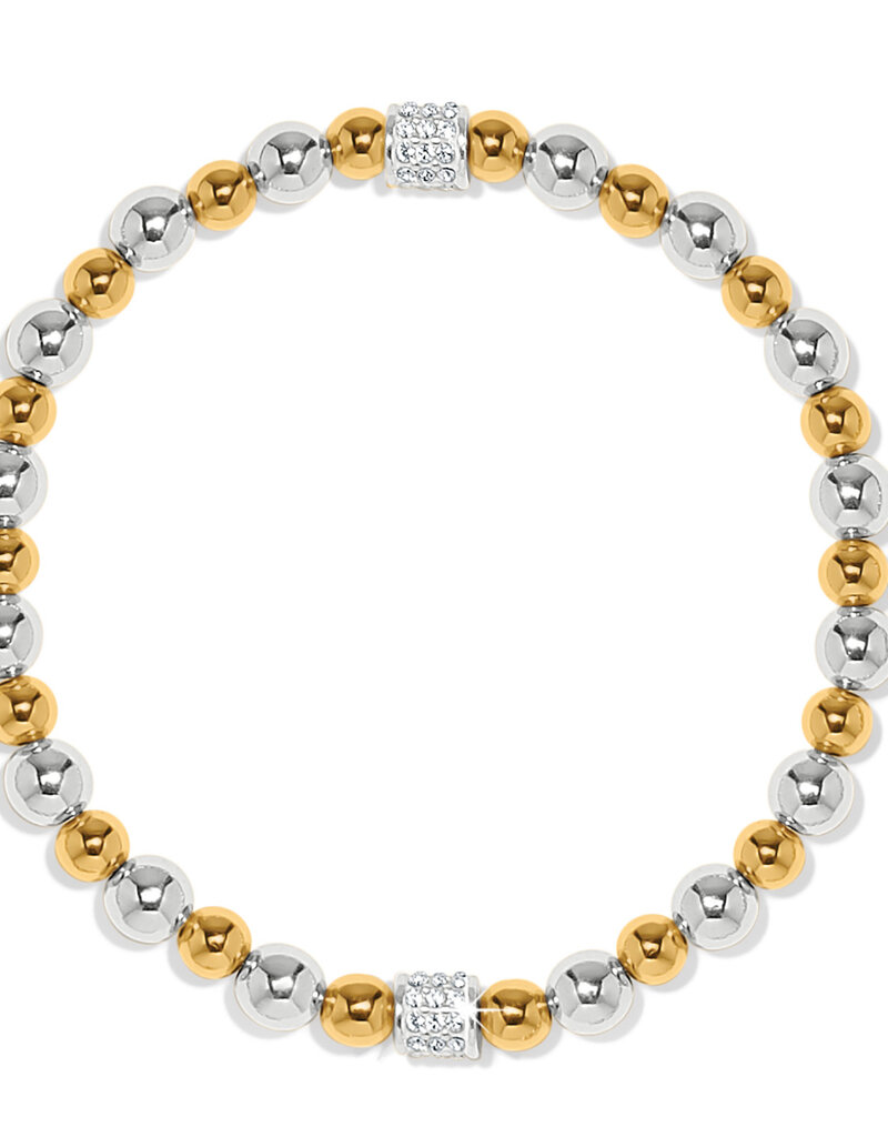 Meridian Petite Stretch Bracelet in Gold/Silver