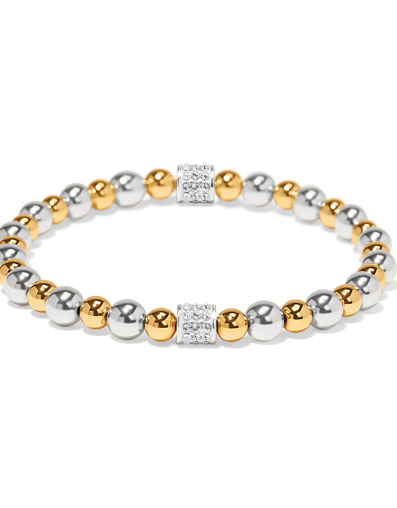 Meridian Petite Stretch Bracelet in Gold/Silver