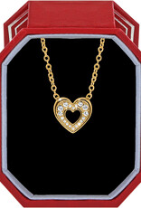 Enchanting Heart Necklace in Gold Giftbox