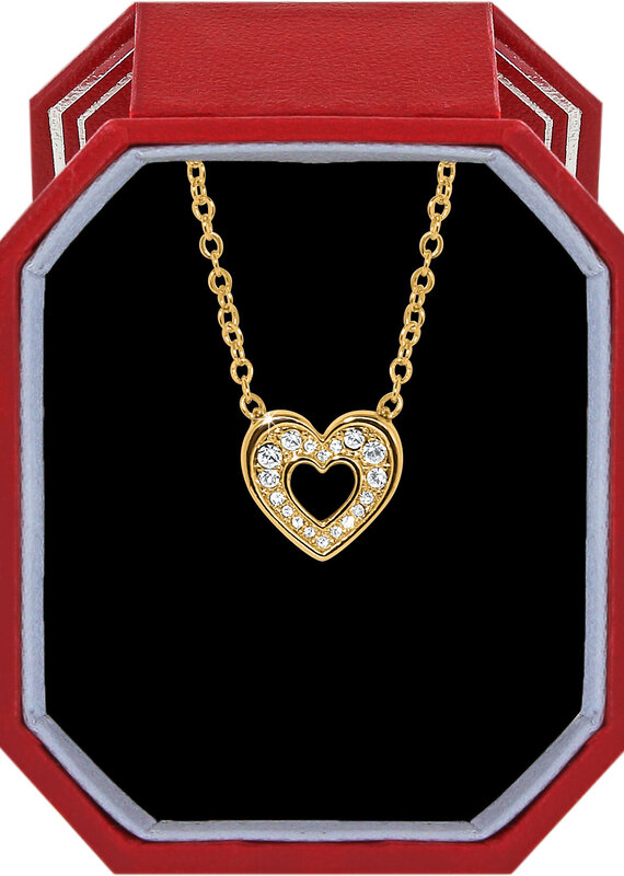 Enchanting Heart Necklace in Gold Giftbox