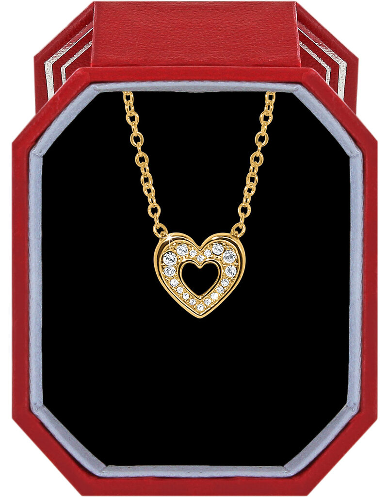 Enchanting Heart Necklace in Gold Giftbox