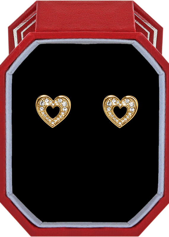 Enchanting Heart Post in Gold Giftbox
