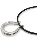 Pretty Tough Arch Leather Necklace