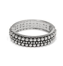 Pretty Tough Pierced Hinged Bangle