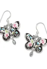 Botanique Butterfly French Wire Earrings