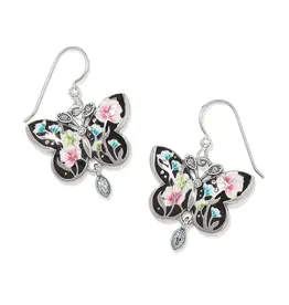Botanique Butterfly French Wire Earrings