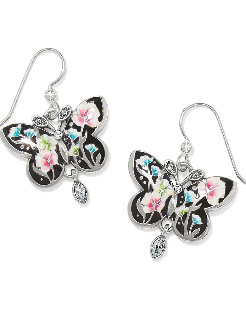 Botanique Butterfly French Wire Earrings