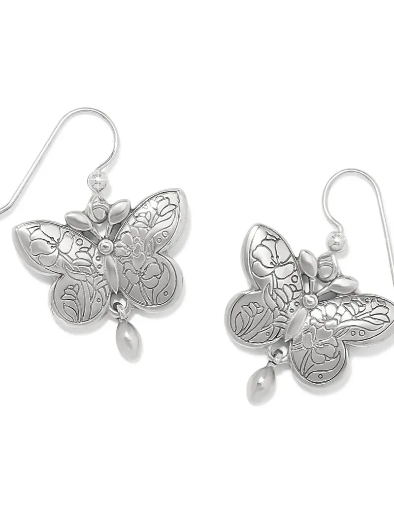 Botanique Butterfly French Wire Earrings