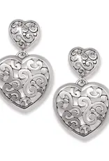 Contempo Heart Double Post Drop