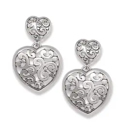 Contempo Heart Double Post Drop