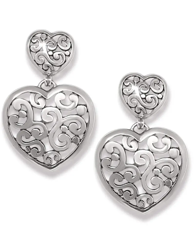 Contempo Heart Double Post Drop