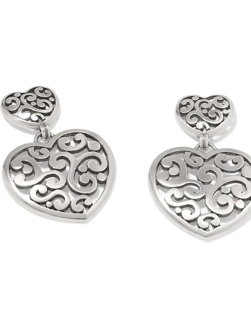 Contempo Heart Double Post Drop