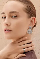 Contempo Heart Double Post Drop