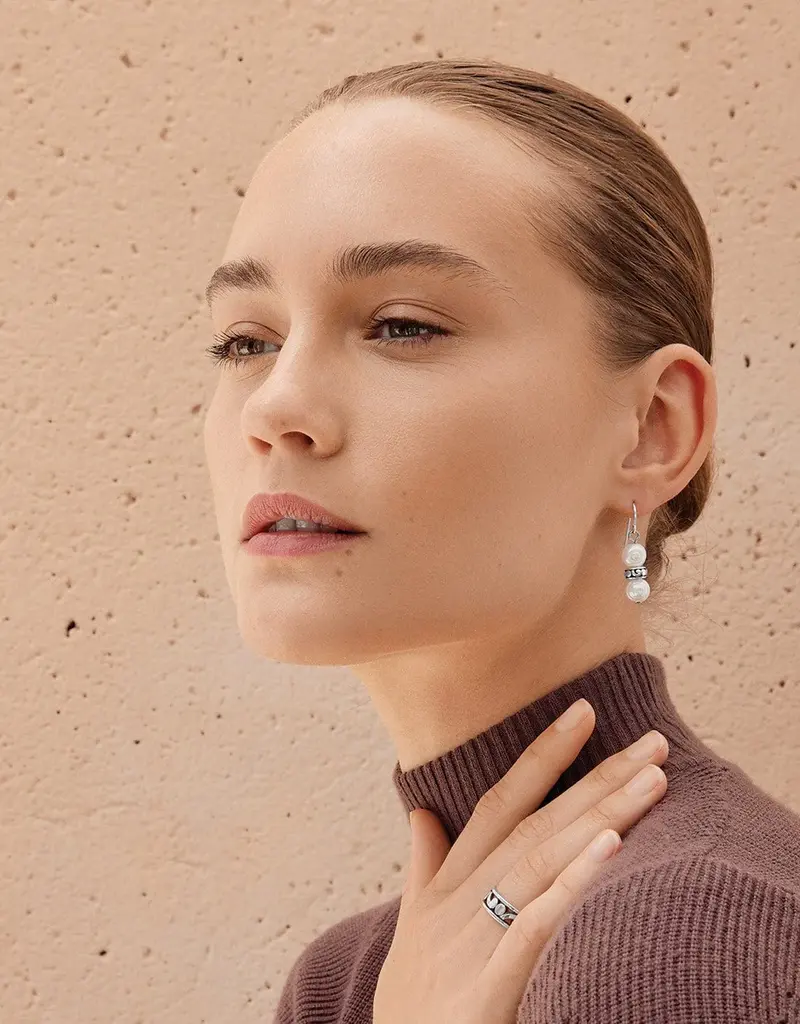 Contempo Heart Pearl French Wire