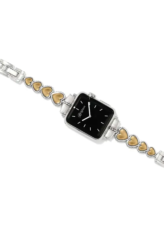 Pretty Tough Two Tone Heart Watch Band
