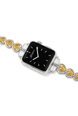 Pretty Tough Two Tone Heart Watch Band